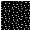 Black and white floral rose heart pattern chiffon scarf fabric detail, stylish and elegant. - 3# Rose Heart Black