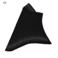 Black rhinestone hijab cap detail view, sparkling crystal embellishment, comfortable stretch fabric. - One Size / 6#Black