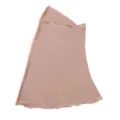 Solid color elastic mesh slip-on head cover breathable hijab bonnet comfortable daily wear - Early Peach