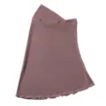 Detail view of stretch mesh solid color head scarf hijab cap for women daily wear comfortable - Adobe Rose