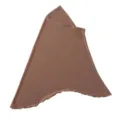 Hijab elasticizzato in tinta unita da donna, comodo abbigliamento giornaliero vista. - 21# Mocha