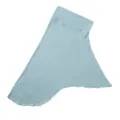 Plain modal under scarf detail shot, soft breathable fabric, comfortable hijab cap for daily wear. - Mint Blue