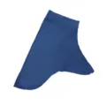 Solid color modal inner hijab cap, comfortable stretch head cover for daily Muslim wear. - Denim Blue (5#)