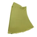 Solid color candy elastic mesh pull-over head cover casual versatile daily hair wrap scarf - Pale Reed Green