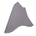 Hijab elasticizzato grigio da donna, foulard casual tinta unita, comodo accessorio quotidiano dettaglio. - 30# Viola Loto