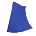 Solid color stretch mesh pull-on head cover, comfortable fabric detail view for easy daily wear. - Sunny Mountain Blue