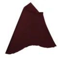 Hijab elastico in tinta unita da donna comodo copricapo foulard scialle bordeaux - 45# Rosso Vino