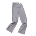 Detail of solid grey sun protection ice sleeves, breathable fabric for outdoor sports. - Agate Gray