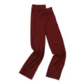 Modal solid color sun protection arm sleeves detail view, breathable and UV resistant. - Ruby Red