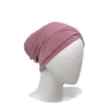 Detail view of the soft modal cross hijab inner cap, comfortable and breathable everyday wear. - One Size / Code 29