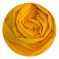 Yellow chiffon hijab fabric detail, soft texture and solid color material close up. - Style 1