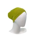 Solid color modal cross hijab inner cap, comfortable breathable stretchy Muslim women under scarf hat. - One Size / 2#