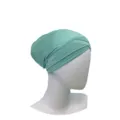 Modal cross underscarf detail view, showing the elegant front folding and breathable fabric texture. - One Size / 5#