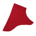 Solid red modal cotton inner hijab cap, comfortable slip-on Muslim underscarf for women. - Gem Red