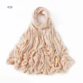 Close-up detail of the soft modal fabric texture, showing elegant drape and color. - No. 28