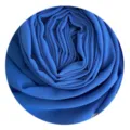 Royal blue chiffon hijab solid color long scarf soft Muslim headscarf elegant women wrap - 16#