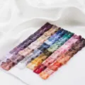 Solid Pearl Chiffon Hijab Color Swatch Variant Display Sample For Muslim Scarves - Other Colors (Note)