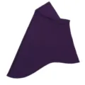 Solid color purple instant hijab soft visor crystal linen pullover headscarf for women - Blackcurrant Purple