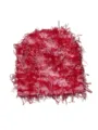 Pink red shaggy knit beanie fuzzy winter hat streetwear grunge fuzzy beanie cap unisex - One Size / Pink