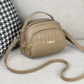 Borsa a tracolla multistrato elegante da donna, borsa a mano alla moda per ogni uso. - Kaki