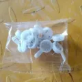 Traceless wall hook set with steel pins, white plastic invisible picture frame hooks - Seamless Nails 10 Pcs