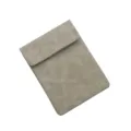 Grey PU Leather Laptop Sleeve Protective Case for 14 Inch Notebook and Tablet Cover - 13.3 Inch / Gray