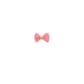 Pink pet bow hair clip, sweet bowknot accessory for small dogs and cats, cute pet grooming detail. - Rose Red