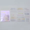 Transparent PET inspirational quote stickers waterproof journaling decorative sticker set - Everything Cute