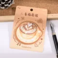 Creative cappuccino coffee shape sticky notes memo pad 30 sheets cute stationery office - 30 Pieces/Pack / Cappuccino