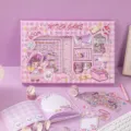 Cute cartoon sticker journal gift box set for kids girls students stationery collection - Magic Grimoire