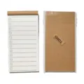 Kraft paper todo list notepad, miniature tearable memo pad checklist planner for daily use. - TODO List Inner Pages