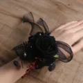 Dunkle gotische schwarze Rosen Handkorsage künstliche Blume für schöne Hochzeitskleider - Handgelenk-Corsage
