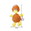 Cute plush squeaky dog toy interactive chew toy funny puppy teething toy pet supplies for dogs - Duck