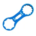 Mountain bike front fork cap wrench tool, dual head 12T 8T aluminum alloy repair bicycle part. - Suspension Fork Cap Wrench