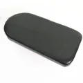 Black bicycle rear seat cushion pad for kids mountain bike rack cargo carrier safe ride - Black