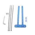 Kit adattatore porta borraccia bici conversione supporto per mountain bike accessori - Blu