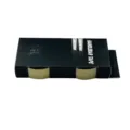 Detailed shot of bicycle handlebar tape in black packaging box with comfortable design. - Yellow Boxed