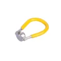 Bicycle chain breaker tool component with yellow metal hook connector replacement part - Yellow Single Port Spoke Wrench