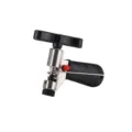 Portable bicycle chain breaker tool, durable black and silver metal bicycle repair variant. - Red Dot Chain Breaker