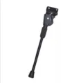 Adjustable aluminum alloy bicycle kickstand detail shot for mountain bikes, durable side stand. - 2-Hole Iron Single Support