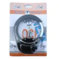 Bicycle Combination Clamp Lock Security Ring Lock for Mountain Bikes and Folding Bikes - Black