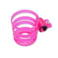 Portavasos rosa para carrito, soporte universal para biberón y bicicleta en detalle. - Rosa