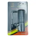 Rialzo per manubrio bicicletta estensione attacco manubrio in alluminio nero accessorio - Imballaggio su Carta / Nero