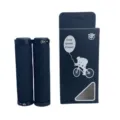 Schwarze Mountainbike Schwamm Lenkergriffe mit doppelten Klemmringen und Verpackungsbox. - Zweiseitig Im Karton / Schwarz