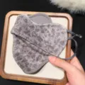 Luipaard Print Pluche Winter Gezichtsmasker Verdikte Warme Winddichte Fietsmasker Vrouwen - Eén maat / donkergrijs