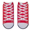 Asteies kaltses me 3d ektiposi sneaker kainotomia styl papoutsia kamvas gia andra gynaika - Ένα μέγεθος / A599