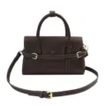 Retro donkerbruine handtas, stijlvolle elegante dames schoudertas voor dagelijks gebruik. - koffiekleur