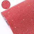 Red resin rhinestone mesh hot melt adhesive crystal sheet for DIY clothing shoe decoration - Hot-Fix Style / Red