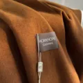 Minimalistischer einfarbiger Kaschmir-Imitat Schal, gemütlicher Winterschal in Braun. - Braun