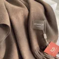 Brauner Kunstkaschmir Winterschal warmer kuscheliger Schal weich elegant klassisch Halsbedeckung - Dunkelbraun